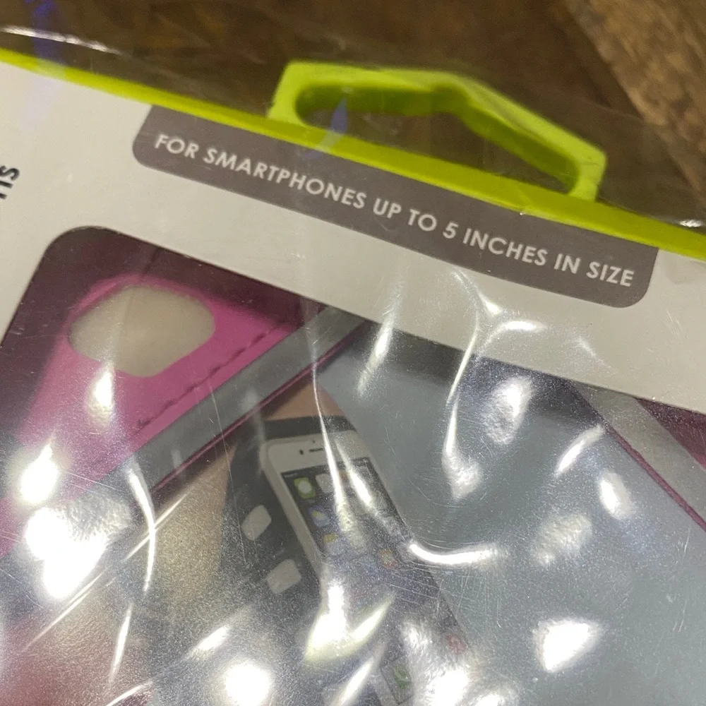 Gabba Goods Pink LED Armband Phone Holder